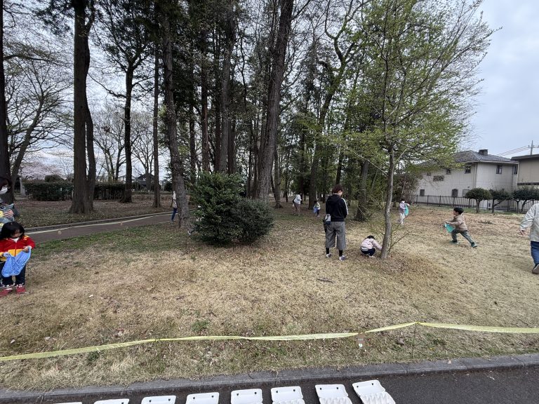 イースターの卵探し